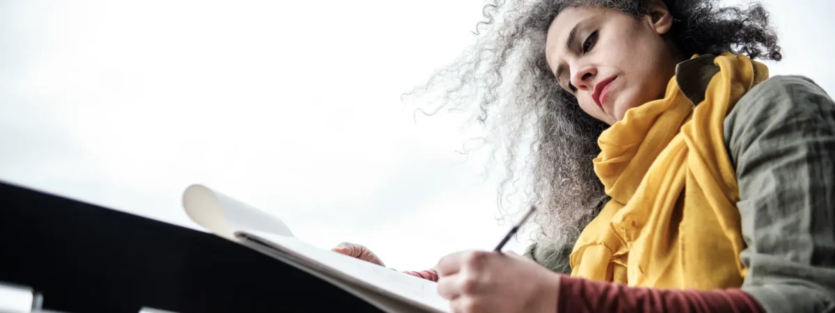 Woman Journaling