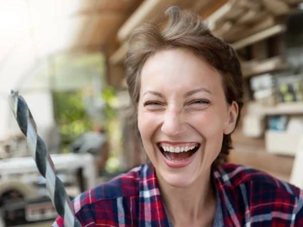 Happy Young Woman