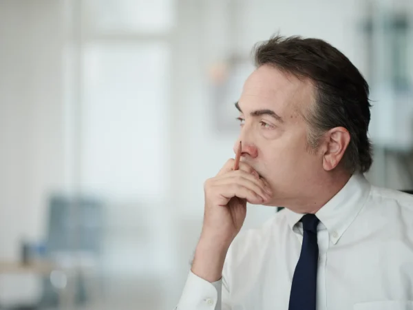Businessman Thinking
