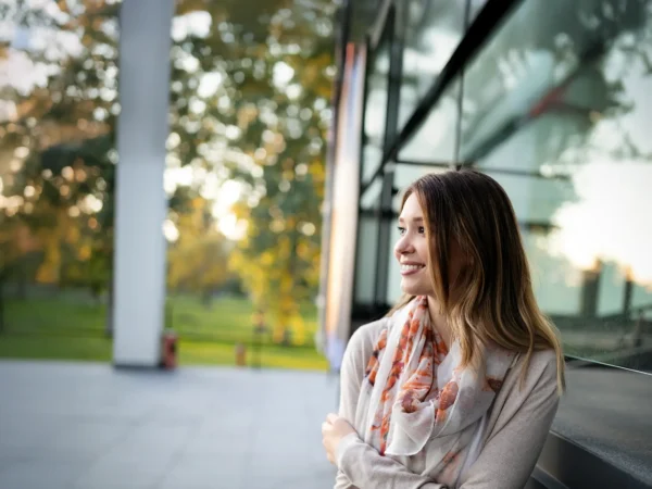 Woman Waiting Smiling 1 1